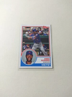 2018 Topps Baseball 1983 Design 35th Anniversary #83-50 Amed Rosario (RC) - Image 1 of 2