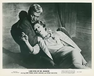 PETER VAN EYCK DIE 1000 AUGEN DES DR. MABUSE 1960 VINTAGE PHOTO ORIGINAL #5 - Imagen 1 de 1