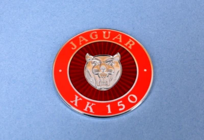 Jaguar XK 150 placa capó metal, nuevo Foto 1 de 2