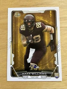2015 Bowman Maxx Williams Rookie Football Card 79 Baltimore Ravens - Picture 1 of 2