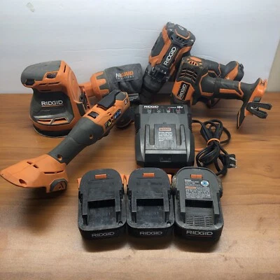 RIDGID TOOLS R86240 R8606 R8611506 R86034 R840086 R86092 With Rolling Tool Box - Image 1 of 4