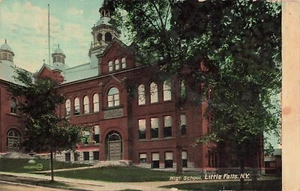Postkarte ~ Little Falls, New York High School - 1912 - Bild 1 von 2