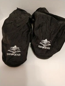 Choko Riding Gear  Black Shoe Covers Size S/P - Picture 1 of 4