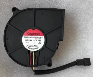 SUNON PMB2475PNB1-AY 7530 DC24V 4.1W 3-Pin Turbo Silent Cooling Fan - Picture 1 of 1