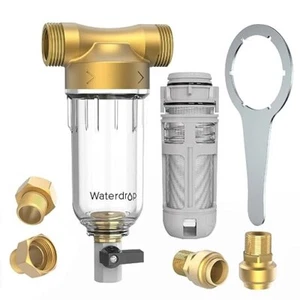 Waterdrop Spin Down Sediment Filter, Backwash Whole House Filter, Refurbished - Picture 1 of 6