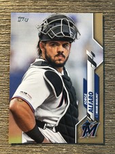 2020 Topps Series 1 Jorge Alfaro Miami Marlins #88 /2020 Gold Parallel