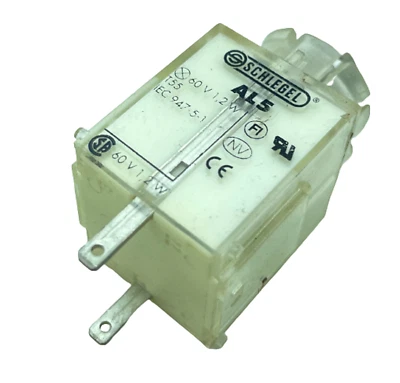SCHLEGEL AL5 60V 1,2 W T55 IEC 947.5-1 Lampholder Contact Block - Image 1 of 4