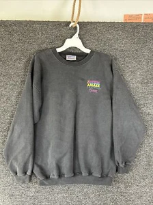 Hanes Her Way Vintage Pink Crewneck Sweatshirt Size Large Large Women's - Picture 1 of 8