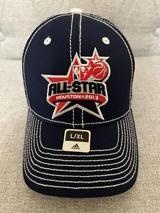 Neu mit Etikett Adidas 2013 NBA All-Star Basketball Kappe Mütze Houston L/XL schwarz - Bild 1 von 6