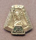 Vintage Ups United Parcel Service Employee Badge 25 Year Driver Service Pin
