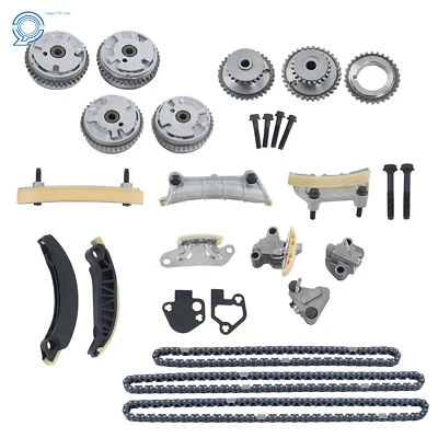 Complete Kit Timing Chain+ 4vvt Cam Phaser For Buick Enclave/Lacrosse 3.6L/3.0L - Image 1 of 4