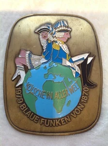 Blaue Funken Orden 1979 Karneval Köln 2025 Karnevalsorden Abzeichen Kölsch USA - Bild 1 von 2