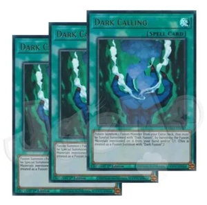 Yugioh - Chiamata Oscura x 3 - 1° Edizione Ultra Rara NM - Carta Olografica Gratis - Foto 1 di 1