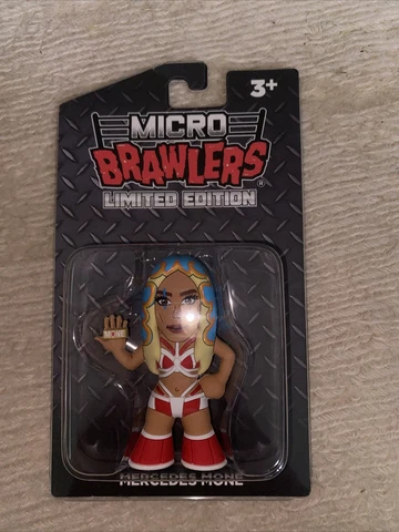 Mercedes Mone Micro Brawlers Pro Wrestling Crate Exclusive Figure, AEW Cover
