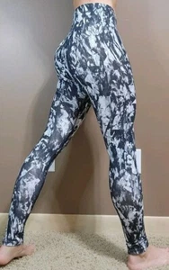 NIKE Women's Geometric Print Ankle Length Cotton Blend Leggings | Size XS - Picture 1 of 15