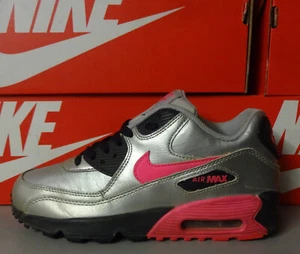 NIKE Air Max 90 *METALLIC SILVER/ PINK LTR* 2016 EUR 37,5 GUTER ZUSTAND - Bild 1 von 6