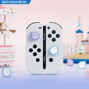 GeekShare Tappi Impugnatura Pollice per Nintendo Switch/Switch OLED/NS Lite 4pz Wing Soft - Foto 1 di 9