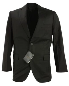 Blazer Hilburn Reda Super 110s uomo 41S nero leggero tacca 2 bottoni nuovo - Foto 1 di 9