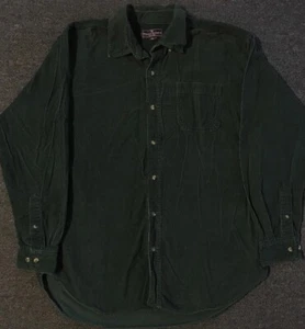 Vtg Faded Corduroy Shirt L Hiking Surf Skate Beach Grunge Biker Punk 90s Y2K OP - Picture 1 of 6