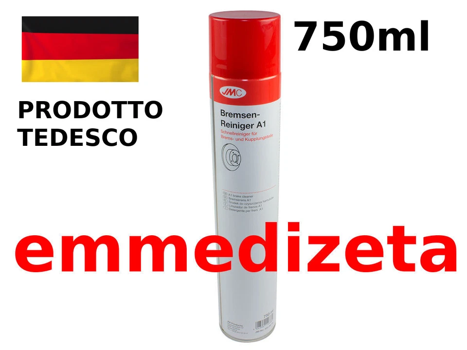 750ml SPRAY A1 PULITORE FRENI FREZIONI DETERGENTE AUTO MOTO SGRASSANTE A1