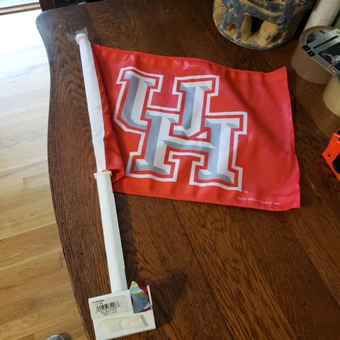 University of Houston (Cougars) NEW Car Flag - Collegiate Licensed Product Cover