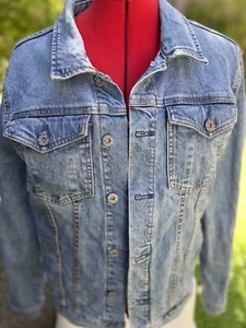 Kenji Medium Blue Men’s Women’s Denim Jacket Size M - Picture 1 of 24