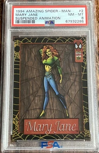 Mary Jane - 1994 The Amazing Spider-Man Suspended Animation #2 PSA 8 - Bild 1 von 6