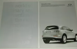 2005 INFINITI FX 2-page advertisement, silver Infiniti - Foto 1 di 4