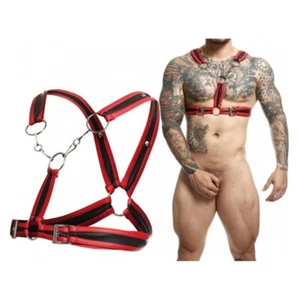Herren Erotik Kleidung Body Cross Harness Unterwäsche Bondage Herren Sexy Hot - Bild 1 von 8