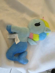 Tokidoki Neon Star Unicorno Mermicorno MEERJUNGFRAU EINHORN PLÜSCH 9 ZOLL MUSCHEL - Bild 1 von 2