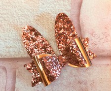 Plastic hair bow template To Make Your For Bunny Ears Bow 3” From End To End