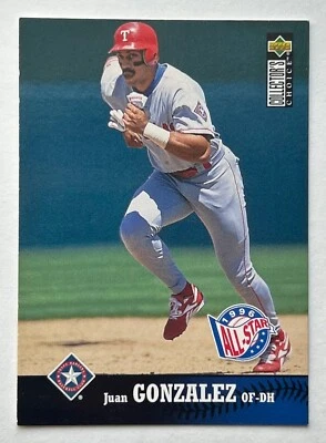 Juan Gonzalez 1997 Upper Deck Collector's Choice #240 - MLB Rangers  - Image 1 of 2