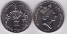 New Zealand - 5 Dollars 1991 UNC Rugby World Cup Lemberg-Zp
