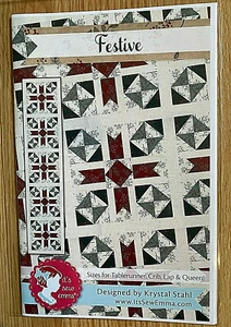 It's Sew Emma Quilt Pattern FESTIVE ISE-245 UPC# 672975768294 NEW! - Picture 1 of 2