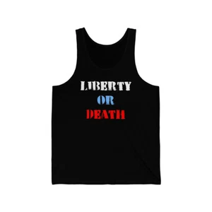 Liberty or Death Unisex Tank Top - Picture 1 of 9