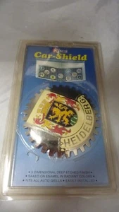 NEW KINGS METAL CAR SHIELD EMBLEM HARDWARE INCLUDED HEIDELBERG - Picture 1 of 3