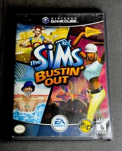 Sims Bustin' Out - Nintendo GameCube - CIB Complete w/Man - Ships Same Day - Picture 1 of 4