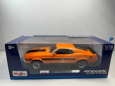 Ford Mustang Mach 1 1970 edición especial escala 1/18 diecast nuevo en caja Maisto Foto 1 de 4