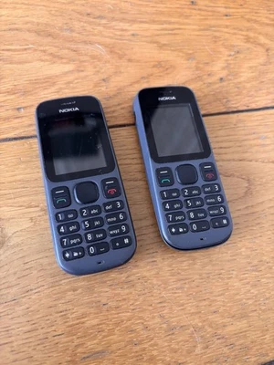 VGC Nokia 100 (Tesco/O2/Giffgaff) Grey Mobile Phone 3UKPOST - Image 1 of 3