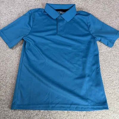 Polo Urban Pipeline Jóvenes Niños Medio Azul Manga Corta Foto 1 de 4