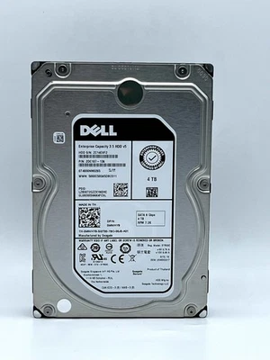 DELL MWHY9 0MWHY9 ST4000NM0265 Seagate Exos 7E8 4TB SATA 6Gb/s 3.5" Hard Drive - Image 1 of 4