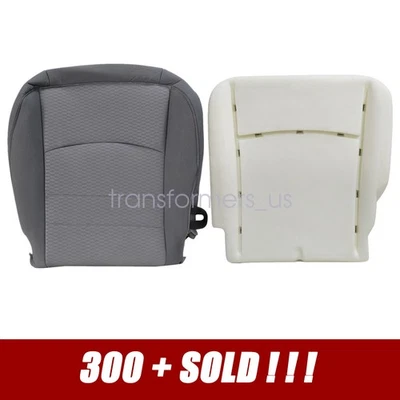 Driver Bottom Seat Cover & Foam Cushion For 2013-2018 Dodge Ram 1500 2500 3500 - Image 1 of 4
