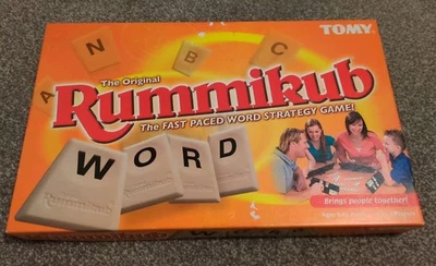 Word Rummikub Tile Game (Tomy 1995) Complete - Image 1 of 4