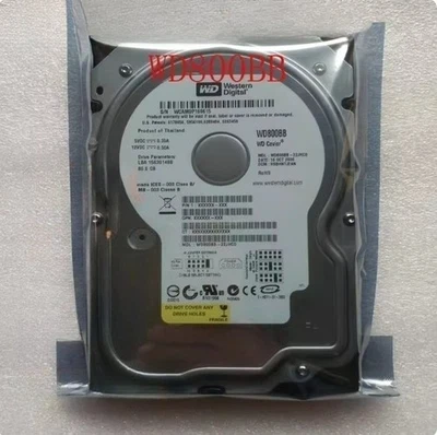 1Pcs Suitable for WD800BB mechanical hard disk 80G parallel port IDE7200 RPM  - Image 1 of 2