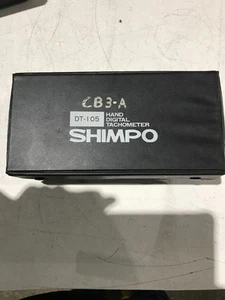 SHIMPO TACHOMETER DT-105 NEW - Picture 1 of 2