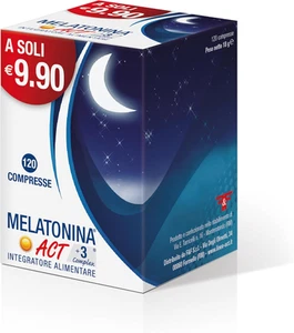 Melatonina Act+3 Complex 120 Compresse Integratore per Sonno Naturale - Foto 1 di 11