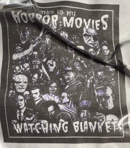 This Is Horror Movie Watching Blanket Soft Fleece Throw Blanket 50” X 60” - Picture 1 of 4