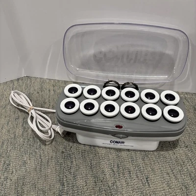 Vintage Conair Instant Heat Hairsetter 12 Hot Hair Rollers Curlers CHV14 WORKS - Image 1 of 4