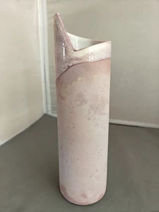 Vintage Tony Evans Style FOSS CREEK Abstract Pottery Vase 11" Excellent  - Picture 1 of 8