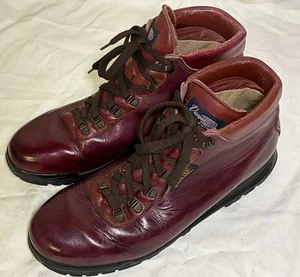 Botas de Senderismo Vintage Vasque Skywalk Cuero Talla Hombres 13 M Gore-Tex Borgoña - Imagen 1 de 22